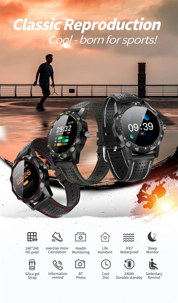 coupon, gearvita, COLMI SKY 1 Bluetooth Smartwatch IP67 Waterproof Activity Fitness Tracker