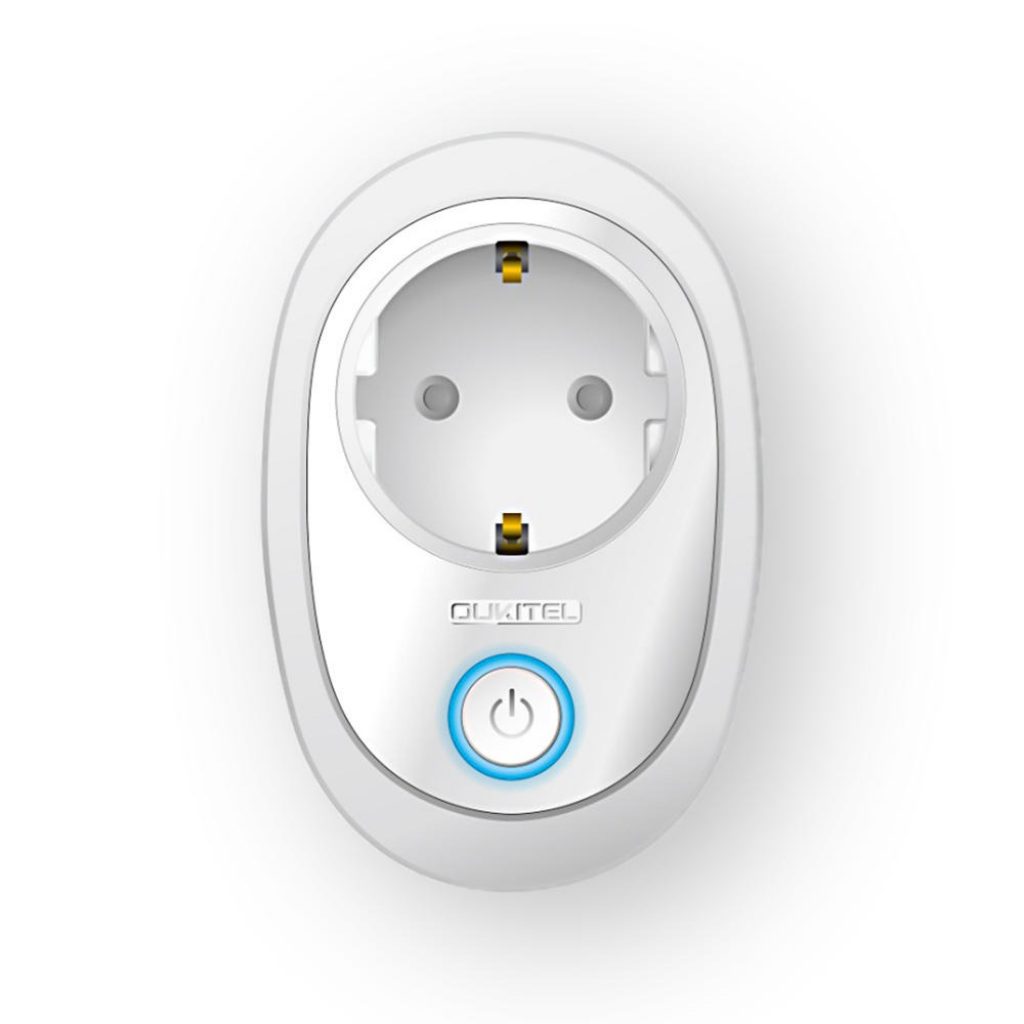 coupon, banggood, Oukitel P2 Mini Smart WIFI Socket 16A EU Plug APP Remote Control Timing Smart Home Switch Power Outlet