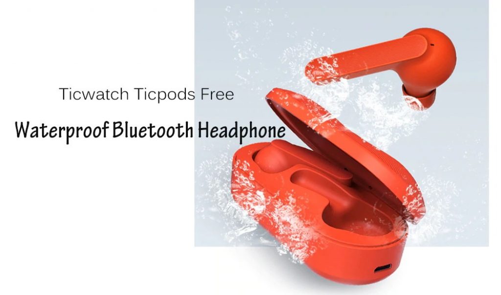 coupon, gearvita, Ticwatch Ticpods Free Bluetooth Wireless Headphone