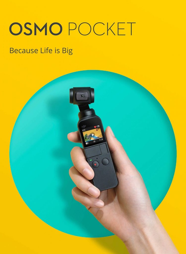 coupon, gearbest, DJI Osmo Pocket Gimbal PTZ Camera 4K 60fps Smart Shooting