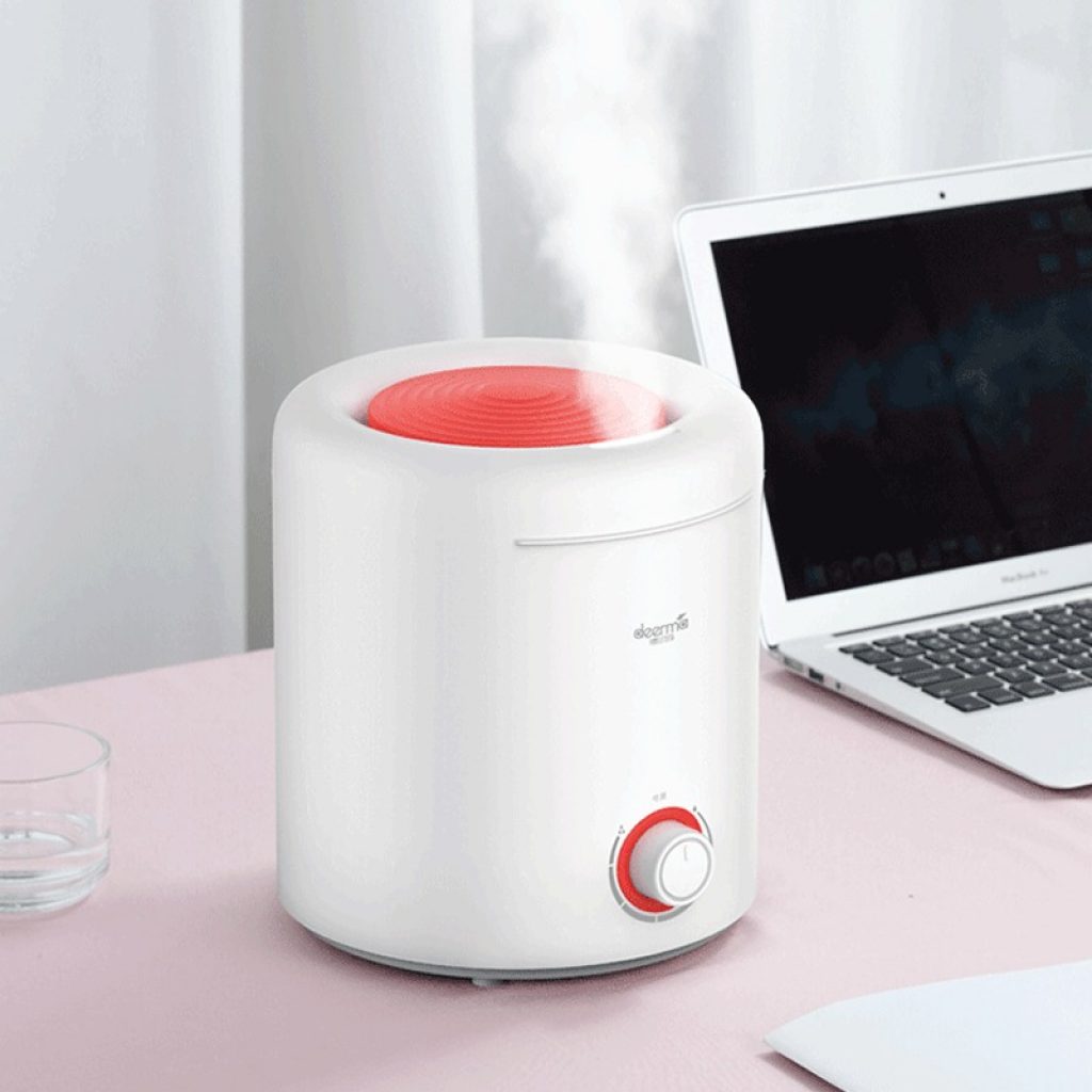 Deerma DEM-F300 Household Bedroom Mute Mini Office Humidifier from Xiaomi Ecological System 2.5L Capacity Add Water Easily, COUPON, BANGGOOD