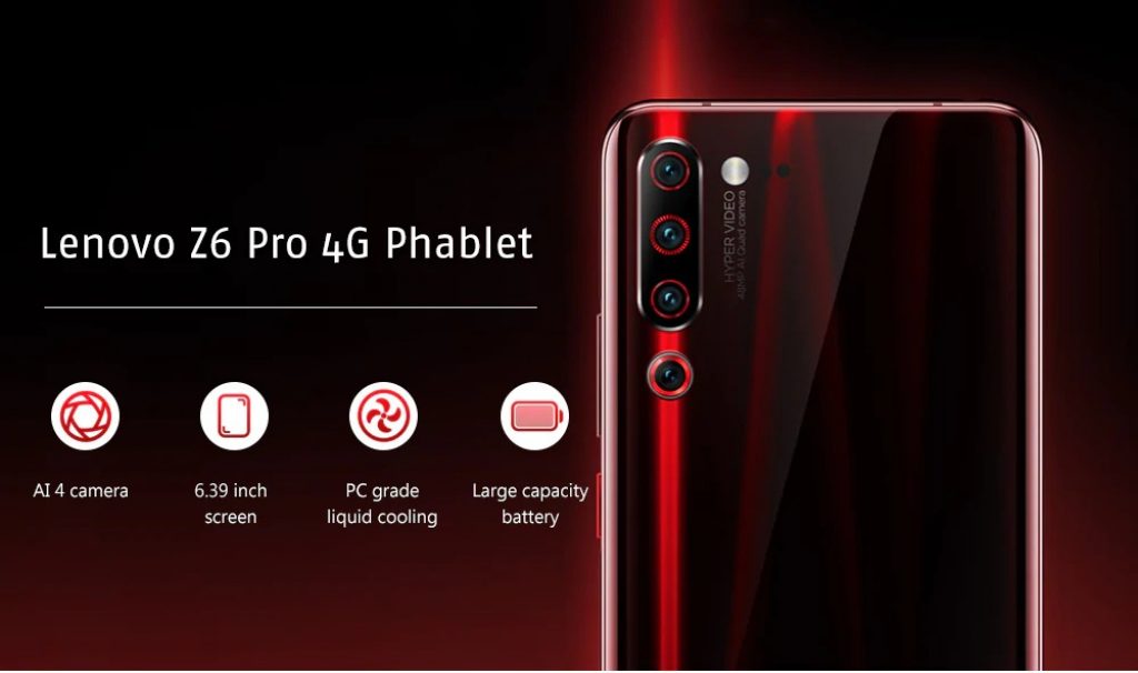 coupon, gearbest, Lenovo Z6 Pro 4G Phablet Smartphone