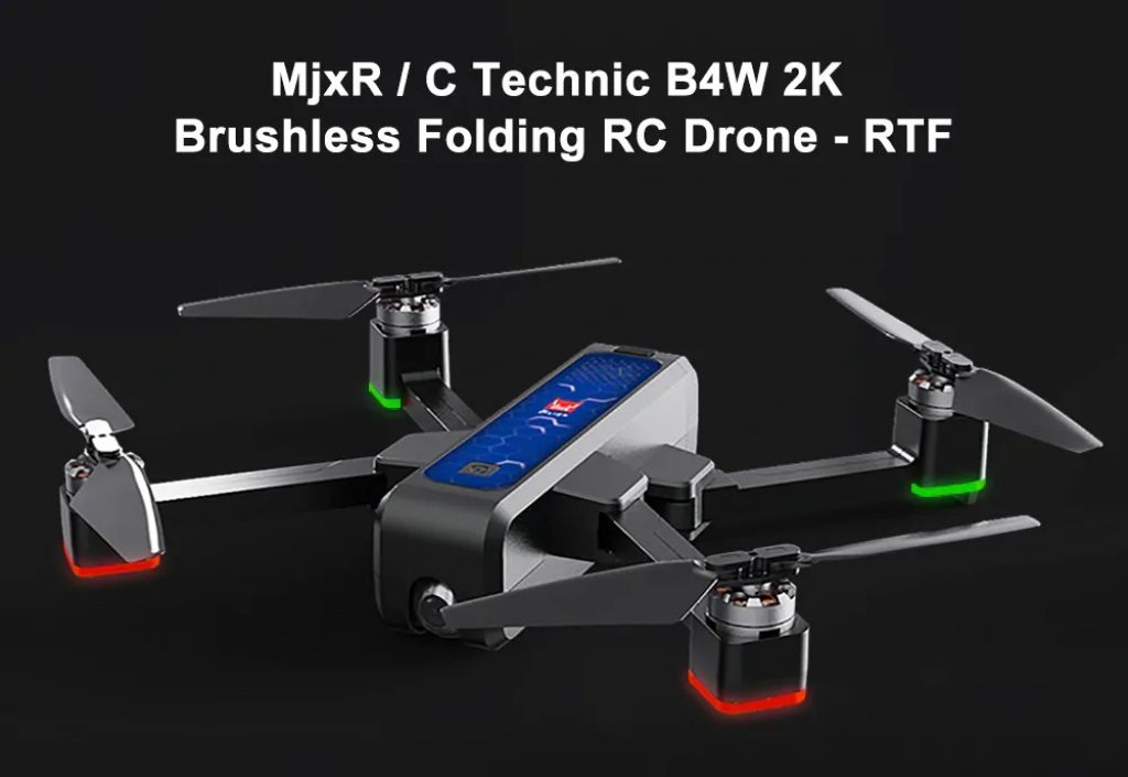 coupon, gearbest, MJX B4W 2K Brushless RC Drone