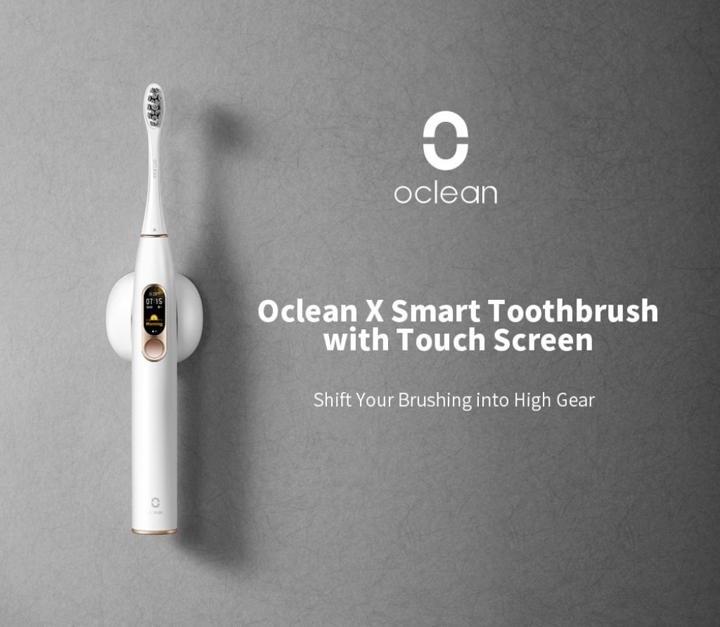 edwaybuy, banggood, coupon, gearbest, Oclean X Smart Sonic Electric Toothbrush, coupon, gearbest, Oclean X Smart Sonic Electric Toothbrush
