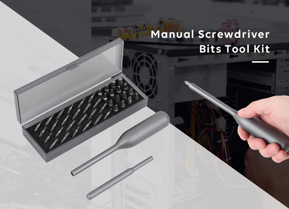 coupon, gearbest, Wowstick Manual Screwdriver Bits Tool Kit for Repairing Phone Toy Laptop