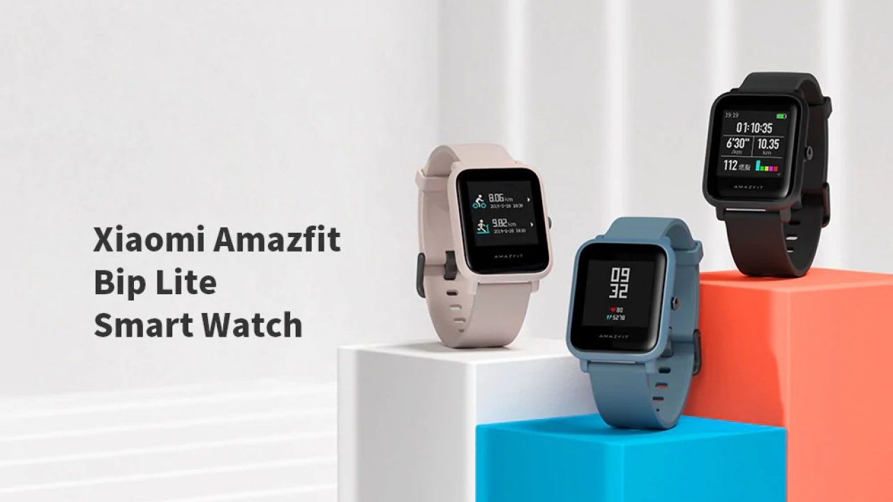 49 With Coupon For Amazfit Bip Lite Smart Watch Xiaomi Ecosystem Product Black From Gearbest China Secret Shopping Deals And Coupons
