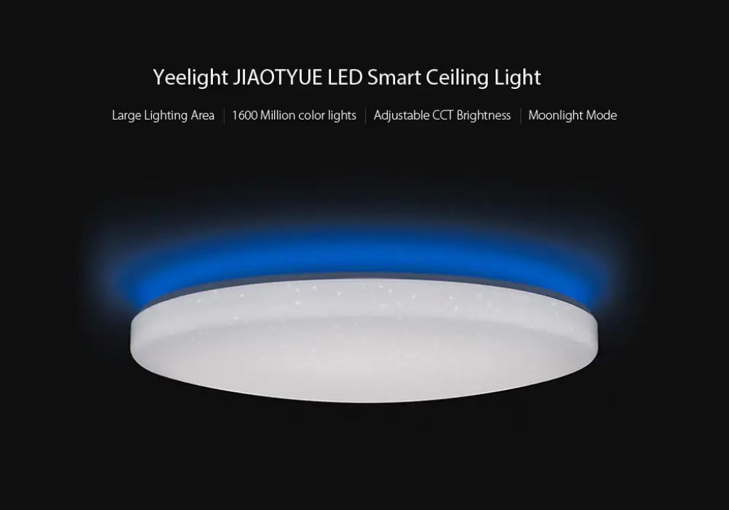 coupon, gearbest, Yeelight JIAOYUE YLXD02YL 650 Surrounding Ambient Lighting LED Ceiling Light