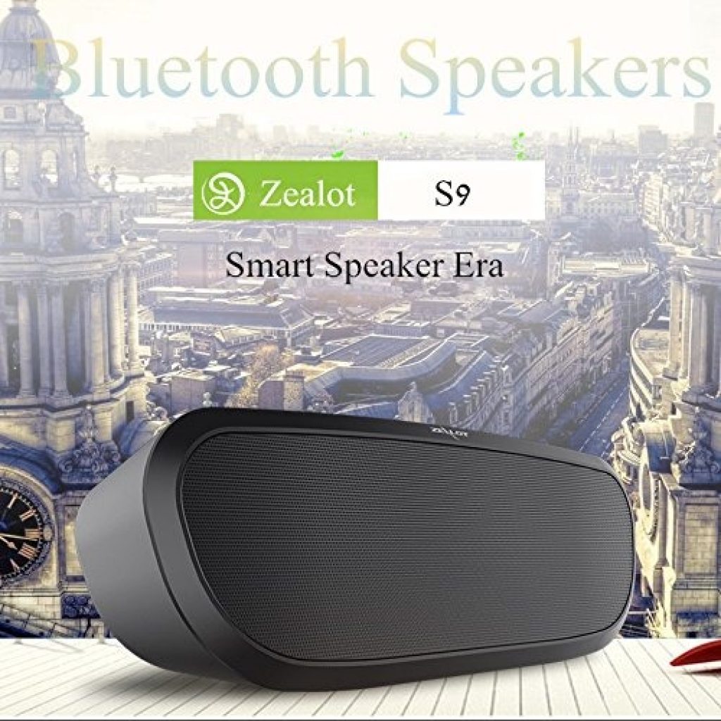 coupon, gearvita, ZEALOT S9 Wireless Bluetooth Speaker TF Card AUX Connection