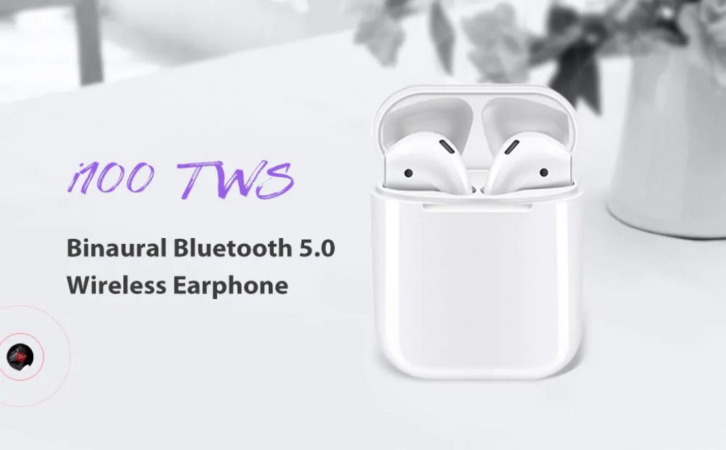 coupon, gearbest,i100 TWS Binaural Bluetooth 5.0 Wireless Earphone