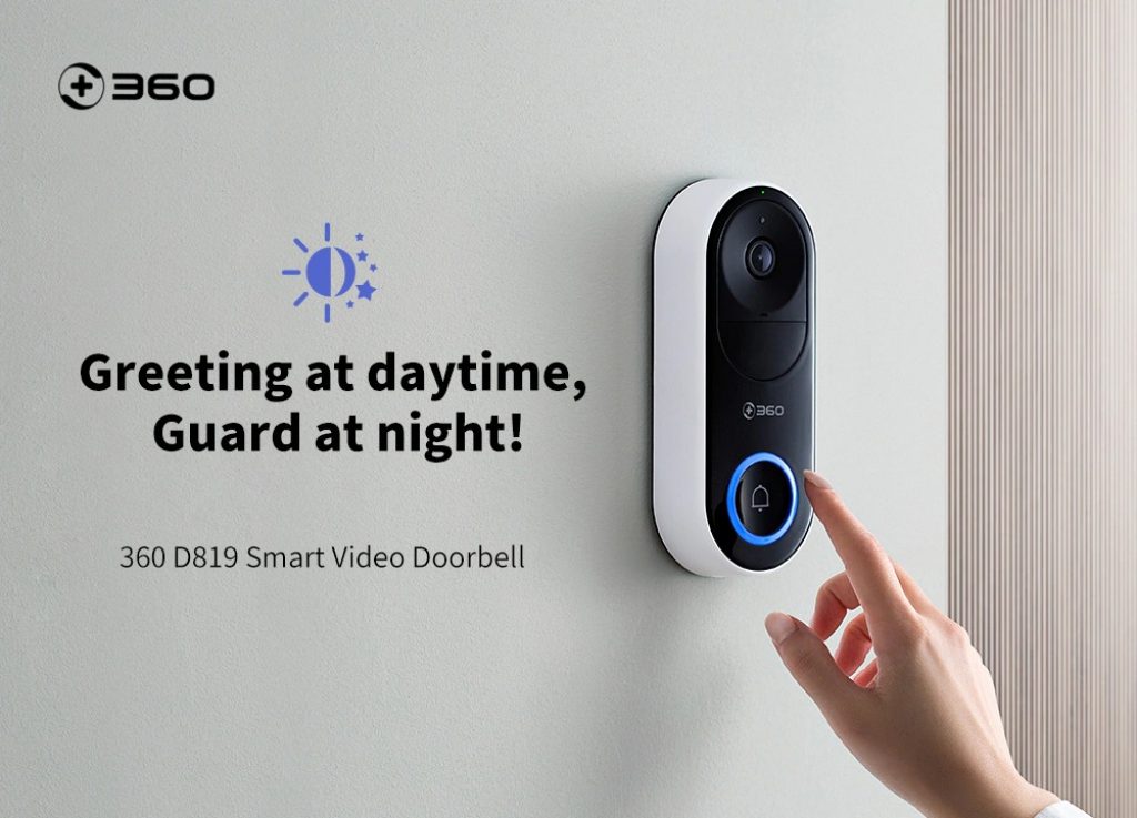 coupon, gearbest, 360 D819 Smart Video Doorbell