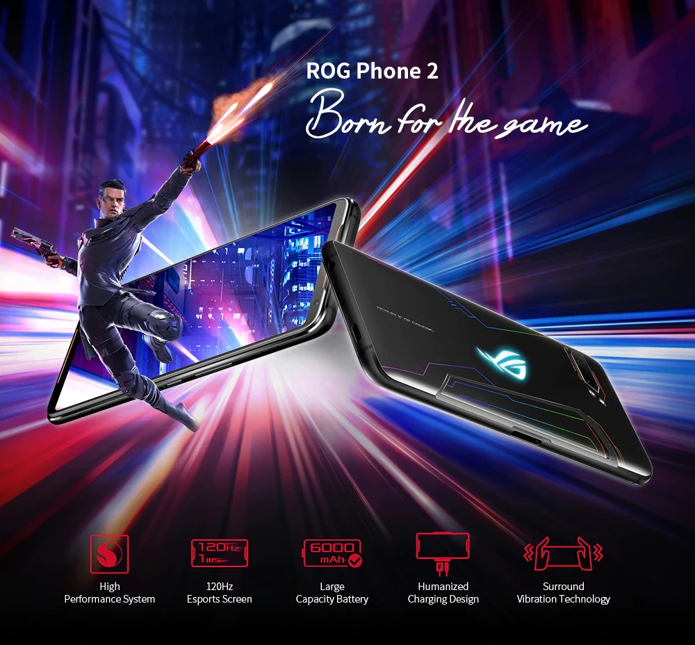 banggood, coupon, gearbest, ASUS ROG Phone 2 Gaming 4G Phablet Smartphone