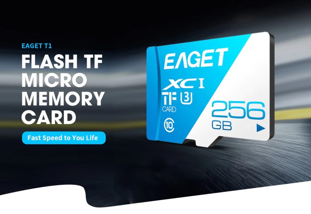 coupon, gearbest, EAGET T1 High Speed UHS-I Flash TF Micro Memory Card