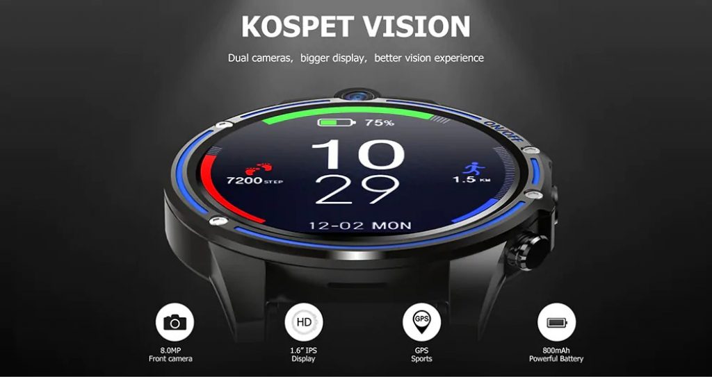 coupon, banggood, Kospet Vision Smartwatch