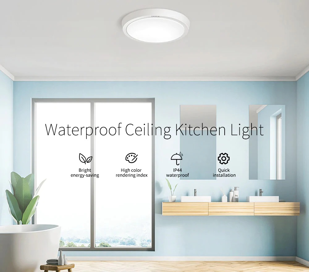 coupon, gearbest, Lighting Waterproof LED Ceiling Light from Xiaomi youpin
