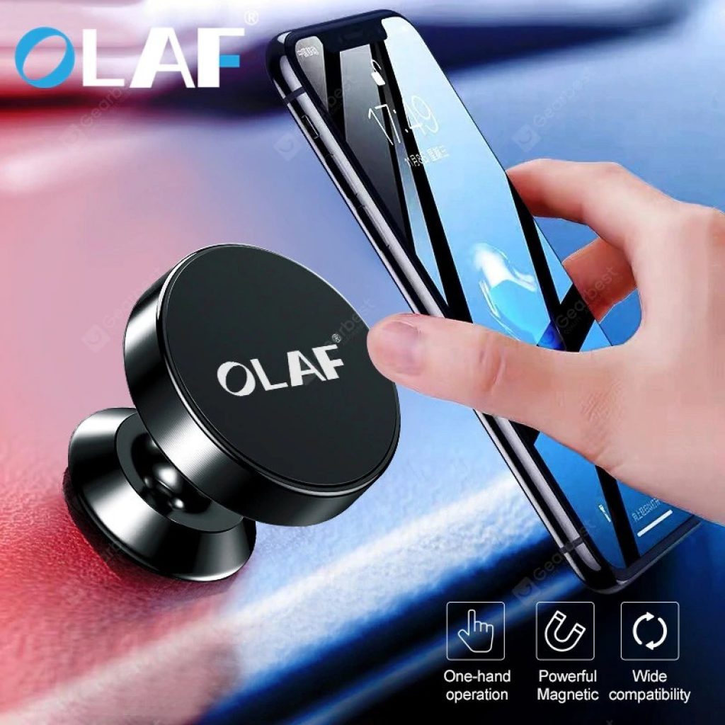 coupon, gearbest, OLAF Magnetic Holder Universal Car Holder For Mobile Phone Holder Stand For GPS