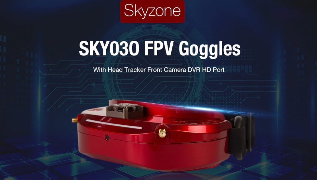coupon, gearbest, Skyzone SKY03O 3D 5.8G 48CH Diversity FPV Goggles