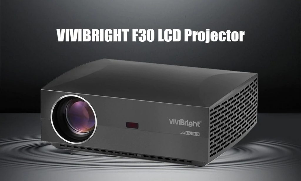 coupon, gearbest, VIVIBRIGHT F30UP LCD Projector