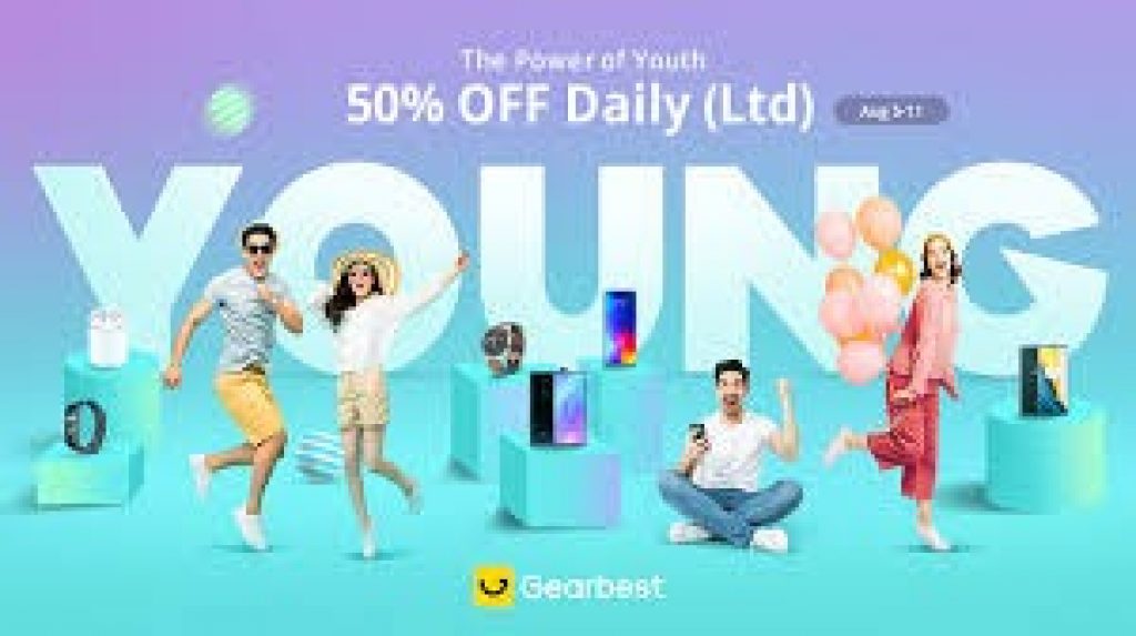coupon, gearbest, the power of youth gearbest