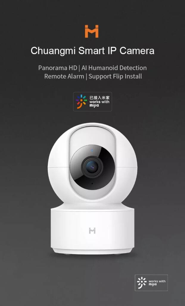 coupon, banggood,Chuangmi Xiaobai H.265 1080P Smart Home IP Camera