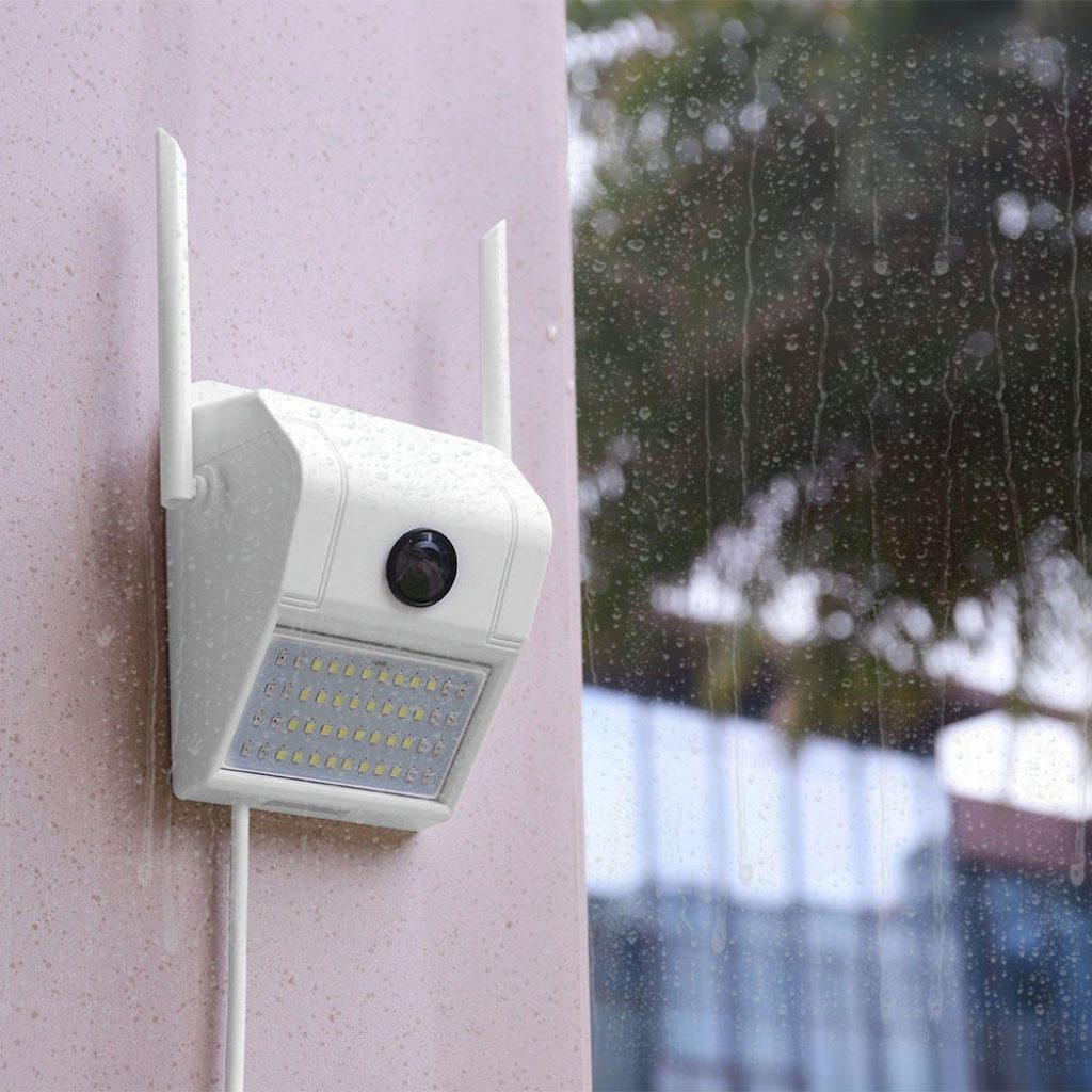 coupon, banggood,Xiaovv D6 Smart 1080P Waterproof Wall Lamp IP Camera 180° Panoramic IR Night Vision Smart Induction Lamp Outdoor Camera