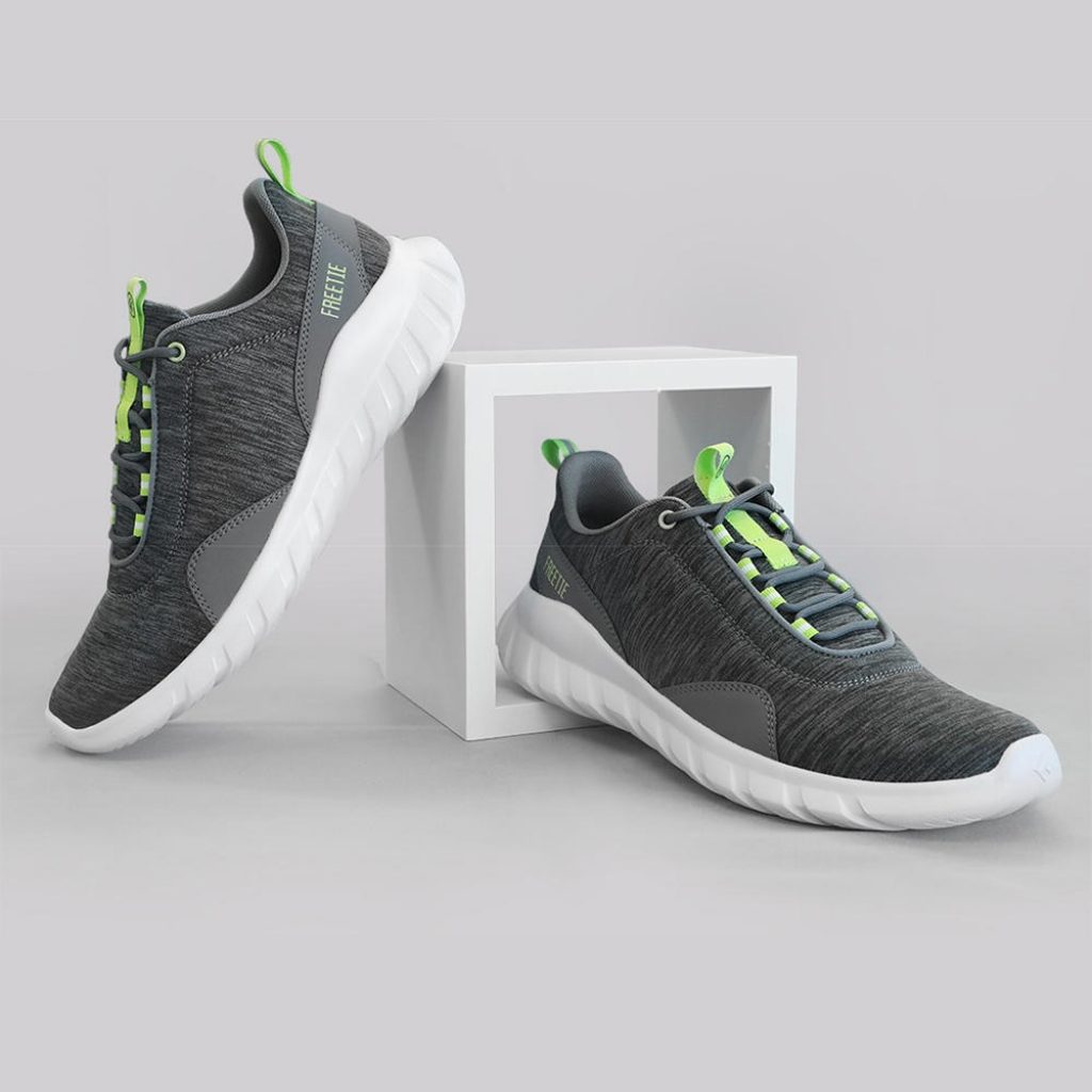 coupon, banggood, FREETIE Men Sneakers Ultralight Breathable Soft Sport Running Shoes Grey Green Warmth Thicken Winter Shoes From Xiaomi Youpin