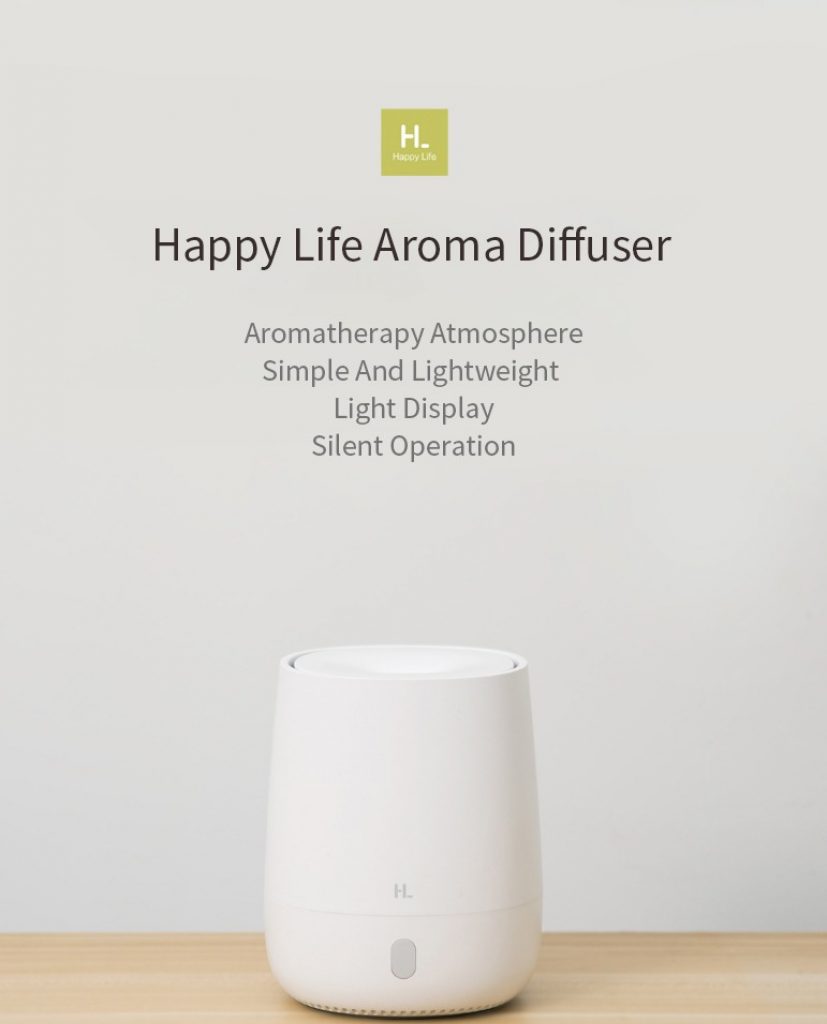 coupon, banggood, HL Happy Life Aromatherapy Machine 120ML Night Light Humidifier Air Aroma Diffuser Essentiel Oil Aromatherapy Machine Mist Maker
