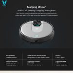 tomtop, banggood, geekbuying, coupon, gearbest, VIOMI V2 Pro Robot Vacuum Cleaner 2 in 1 Sweeping Mopping