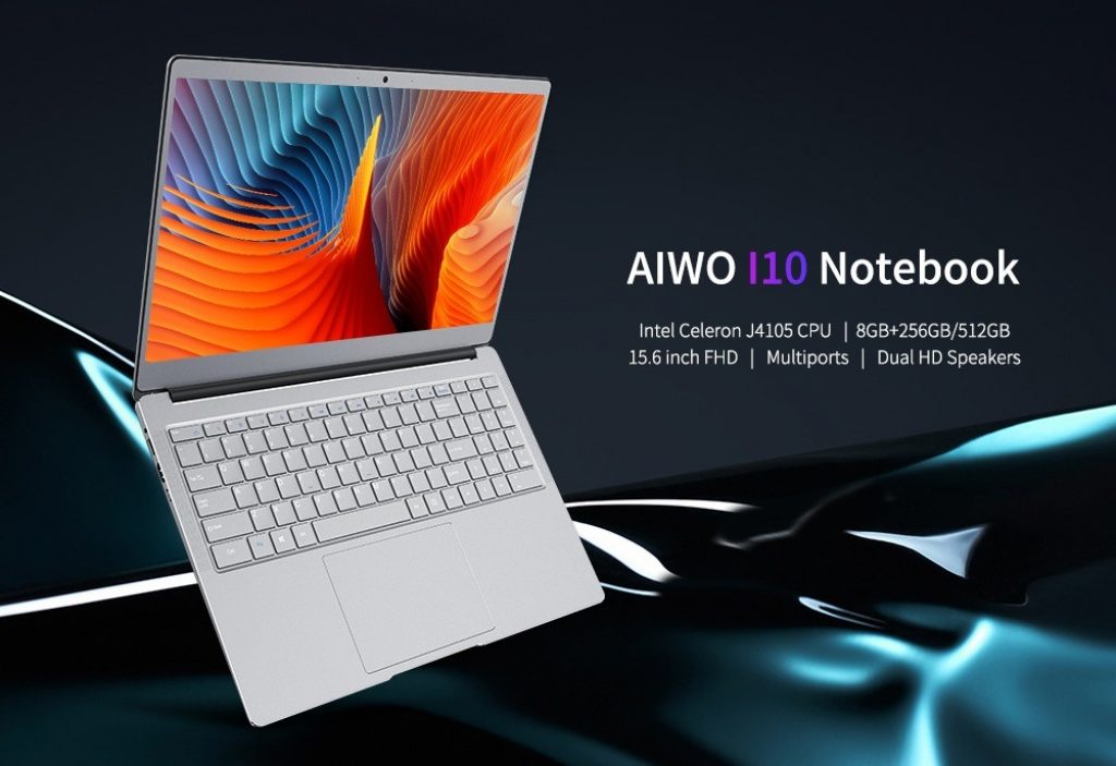 coupon, gearbest, AIWO I10 Notebook 15.6 inch Full Metal Laptop