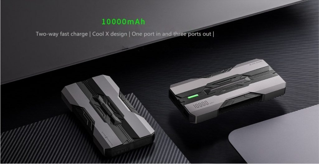 coupon, banggood, Black Shark from Xiaomi Eco-System 10000mAh 18W Quick Charge Power Bank