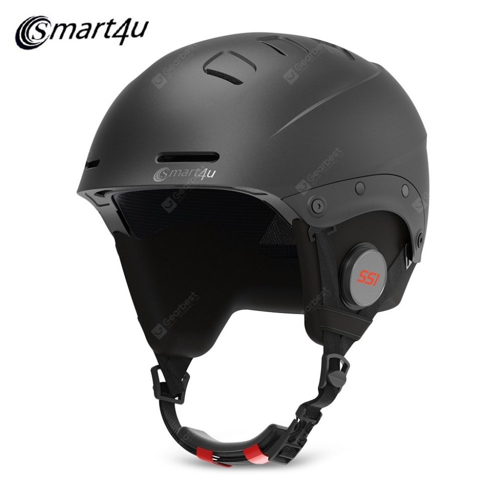 coupon, gearbest,Smart4u Bluetooth Ski Helmet with IPX4 Waterproof Detachable Lining from Xiaomi youpin