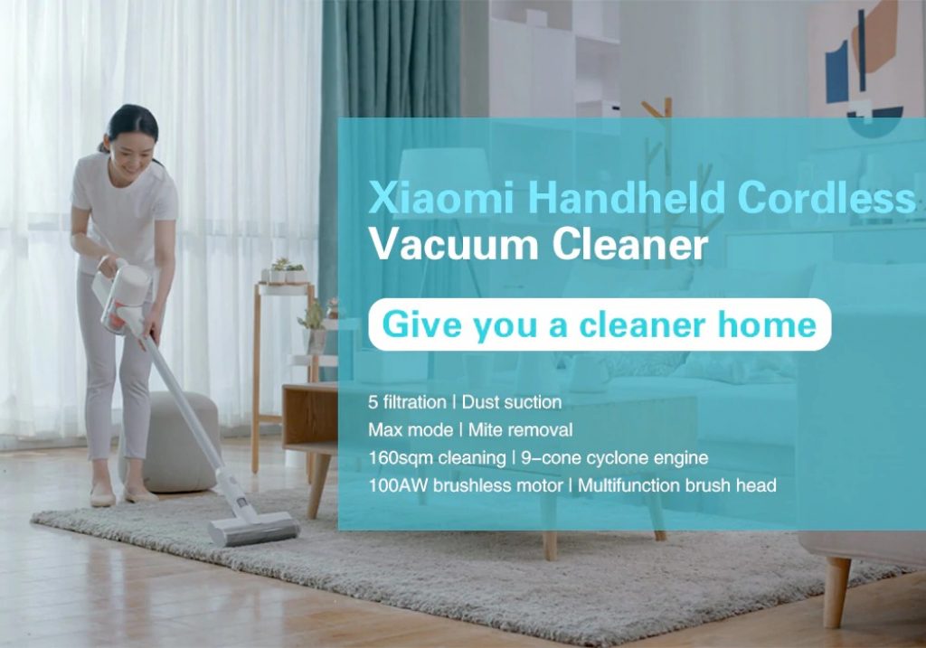 coupon, gearbest, Xiaomi Handheld Cordless Wireless Vacuum Cleaner