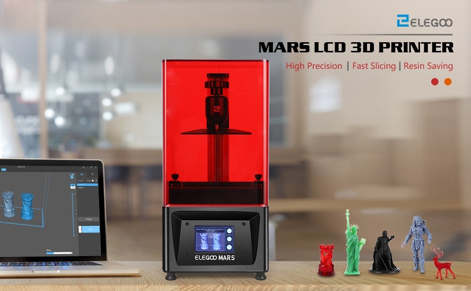 coupon, gearbest, ELEGOO Mars UV Photocuring LCD MSLA 3D Printer