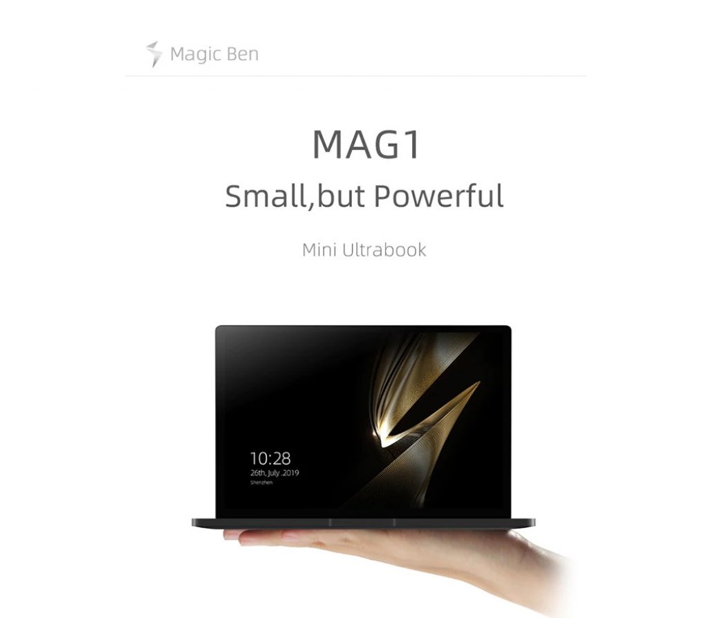 coupon, gearbest, Magic Ben Mag1 8.9 inch Personal Computer Pocket Mini Laptop PC