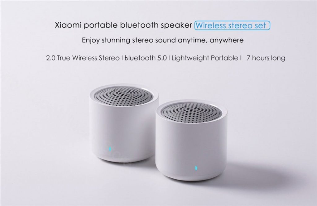 coupon, gearbest, Xiaomi XMYX05YM Portable TWS Bluetooth 5.0 Speakers