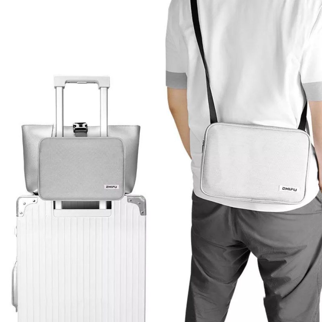 coupon, banggood, ZHIFU 2 In 1 Luggage Fixing Bag Multifunctional Waterproof 9.7inch Crossbody Bag Camping Travel Shoulder Bag