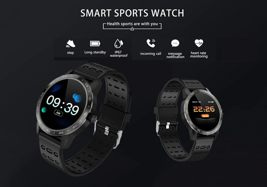 coupon, gearbest, Alfawise T1S Sports Smartwatch