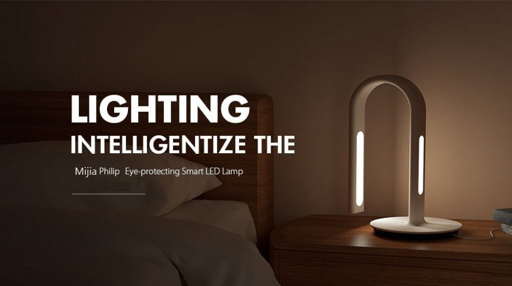 coupon, banggood, Zhirui Eyecare Smart Table Lamp 2nd Generation Dimming App Control AC100-240V (Xiaomi Ecosystem Product)