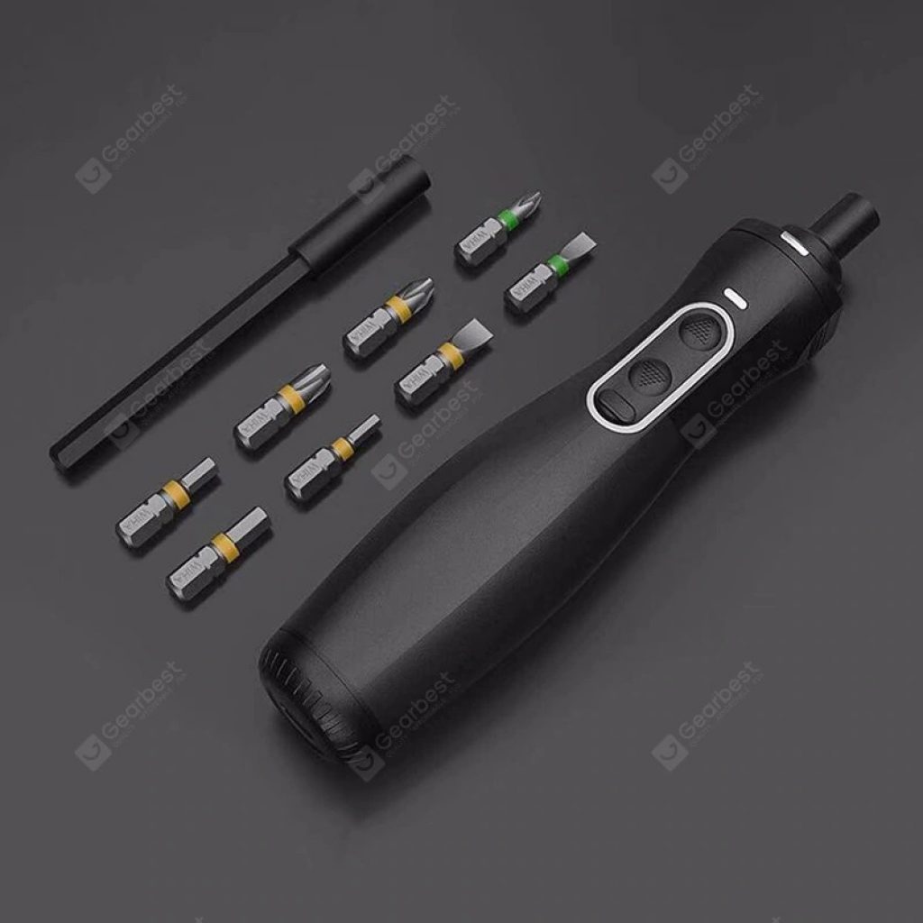 coupon, gearbest, Wiha Zu Hause 4129 Electrical Power Screwdriver with 8pcs Screwdrive Bits from Xiaomi youpin