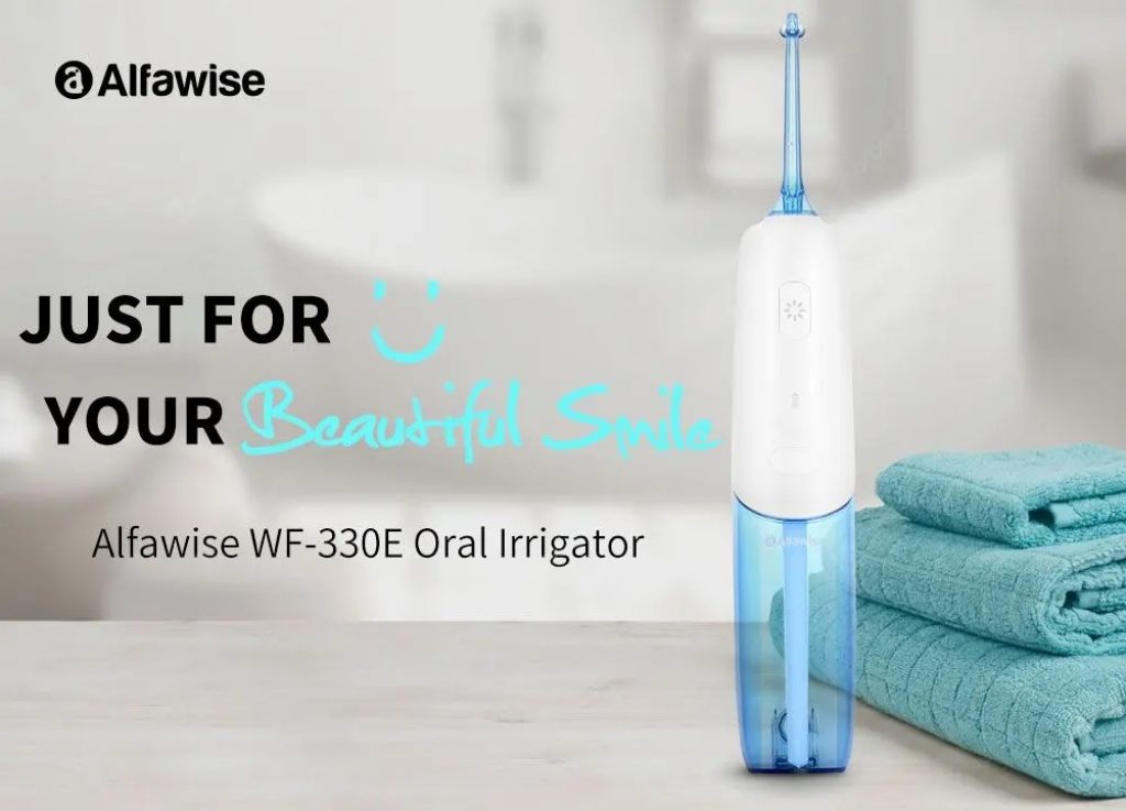 coupon, gearbest, Alfawise WF-330E Portable Handheld Oral Irrigator