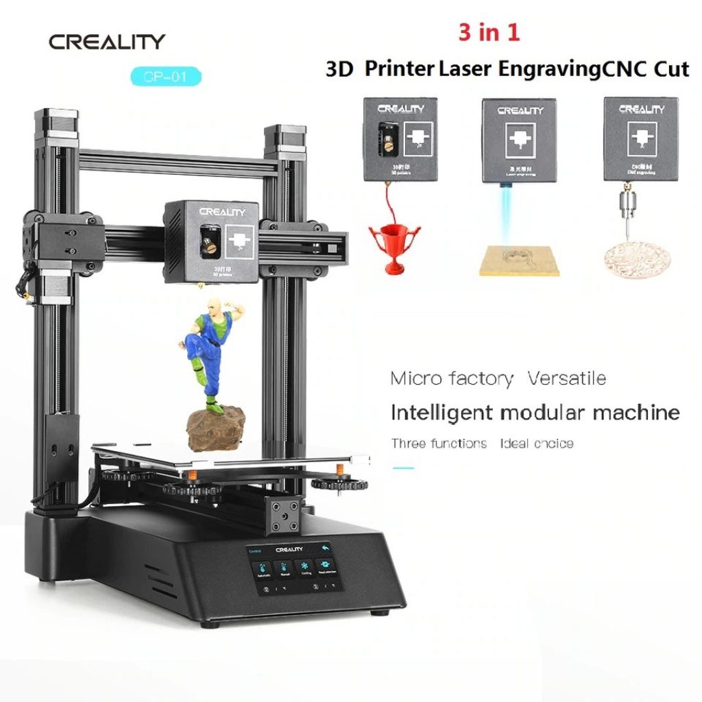 392 With Coupon For Creality 3d Cp 01 3 In 1 Diy 3d Printer Eu Cz Warehouse From Banggood China Secret Shopping Deals And Coupons