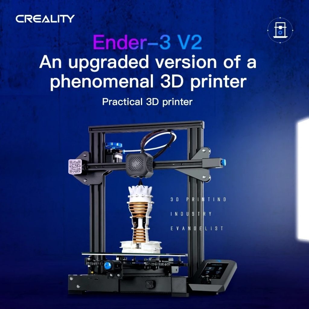 tomtop, coupon, banggood, Creality 3D® Ender-3 V2 Upgraded DIY 3D Printer