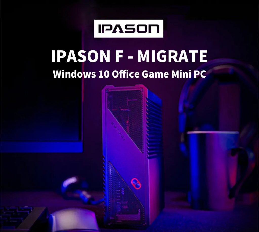 coupon, banggood, IPASON F - MIGRATE Windows 10 Office Game Mini PC