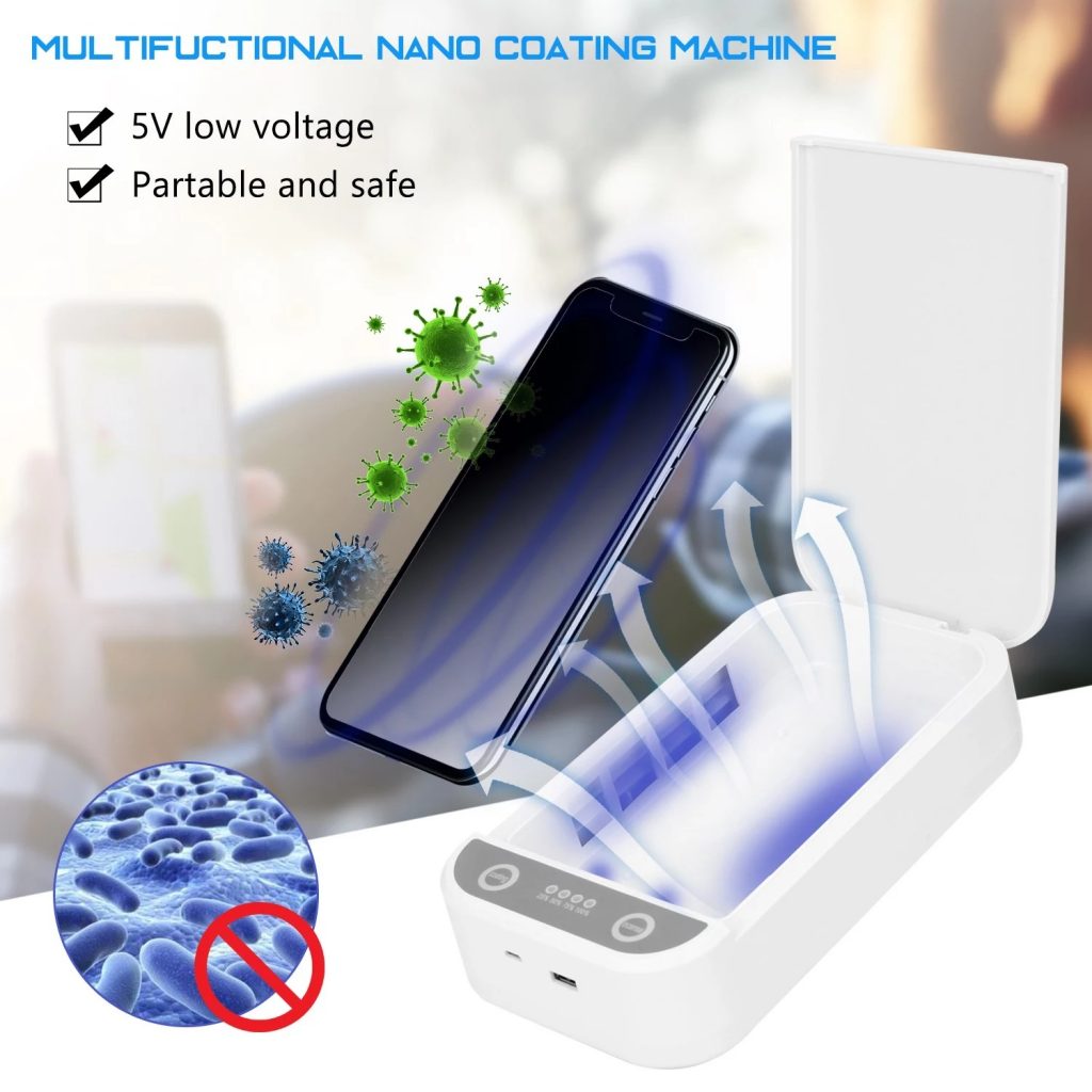 coupon, tomtop, Multi-function Mobile Phone Disinfection Machine Mobile Phone