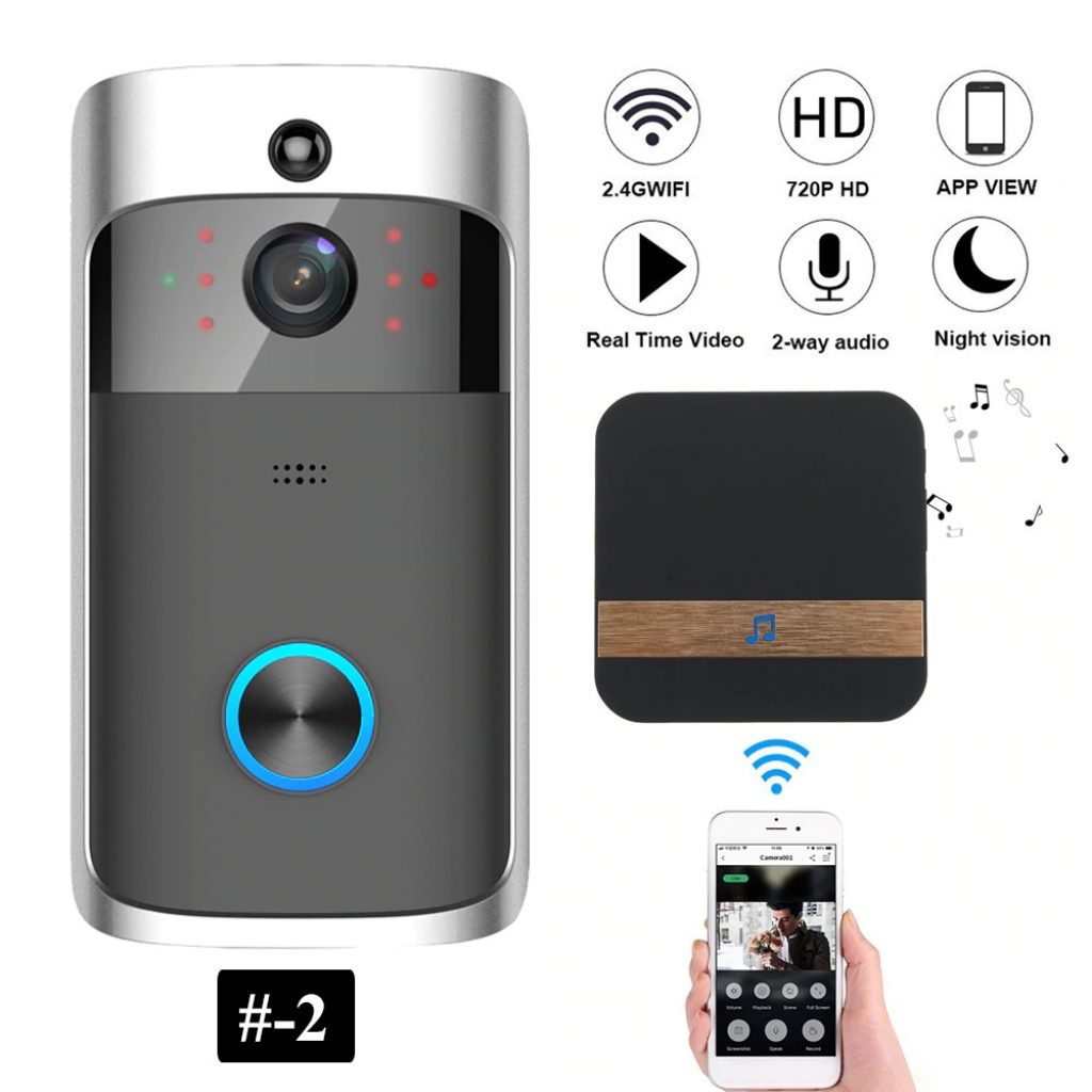 coupon, banggood, Wireless Camera Video Doorbell Home Security WiFi Smartphone Remote Video Rainproof