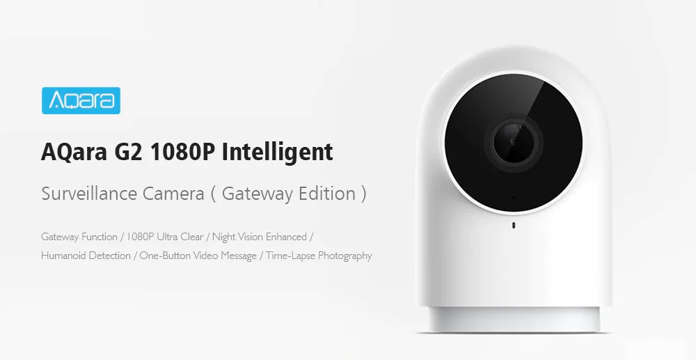 coupon, gearbest, Aqara-G2-1080P-Intelligent-Network-Camera-Gateway-Edition-Xiaomi-Ecosystem-Product-