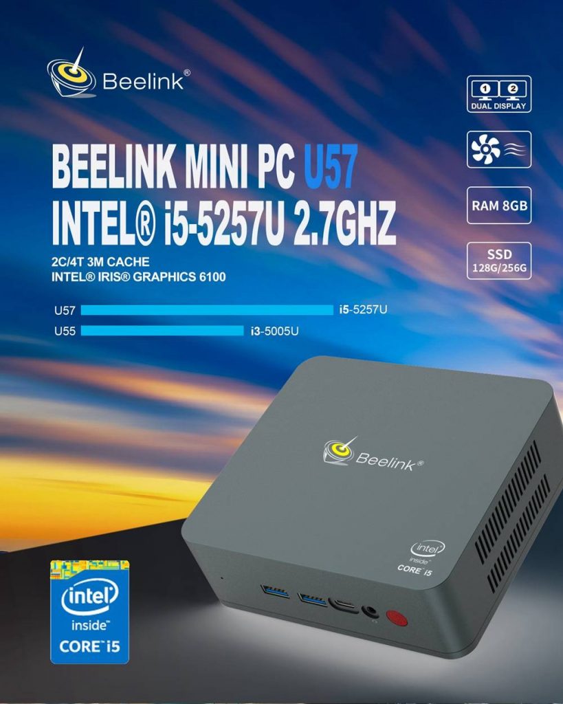banggood, kupon, geekbuying, Beelink-U57-Mini-PC