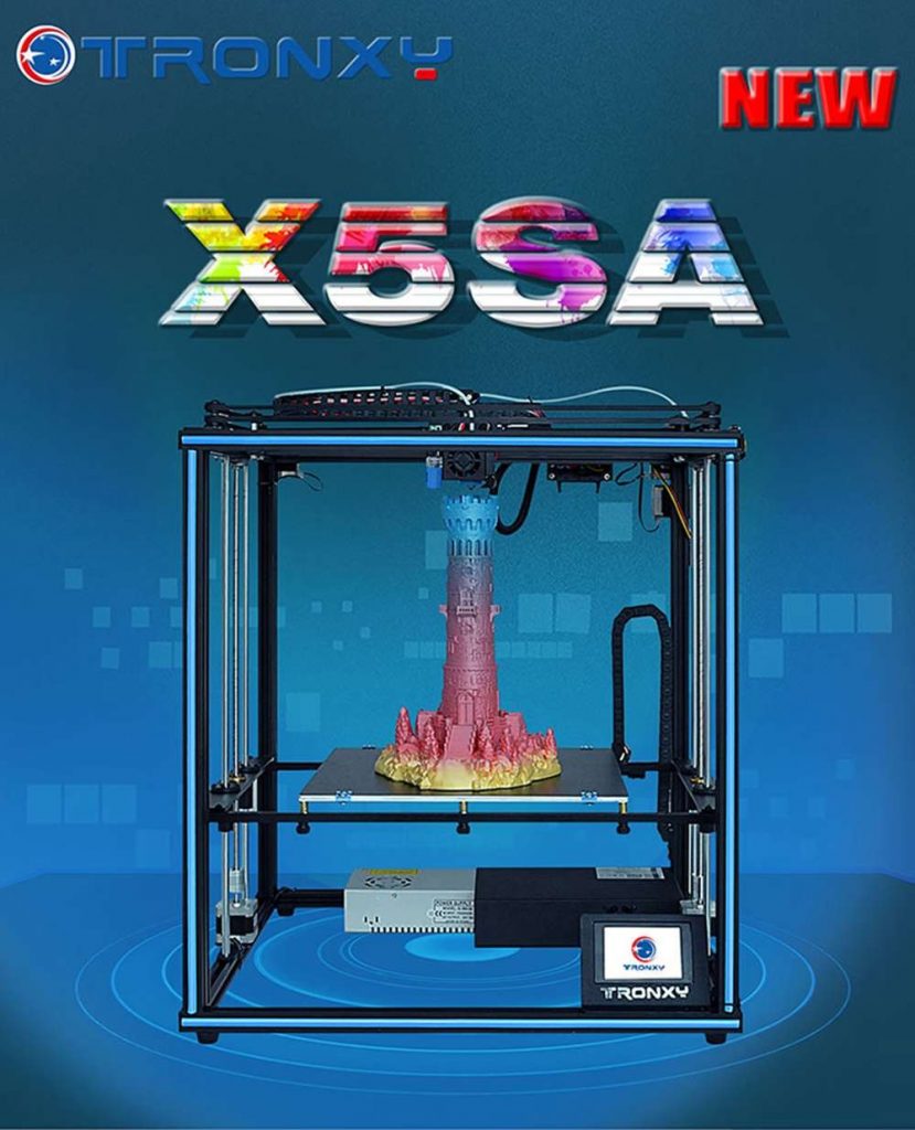 geekmaxi, gearbest, coupon, geekbuying, TRONXY-X5SA-3D-Printer-Rapid-Assembly-DIY-Kit