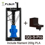 tomtop, kupon, gearbest, Flsun-QQ-S-Pro-Delta-Kossel-Auto-niveau-opgraderet-CV-For-samling-3D-printer