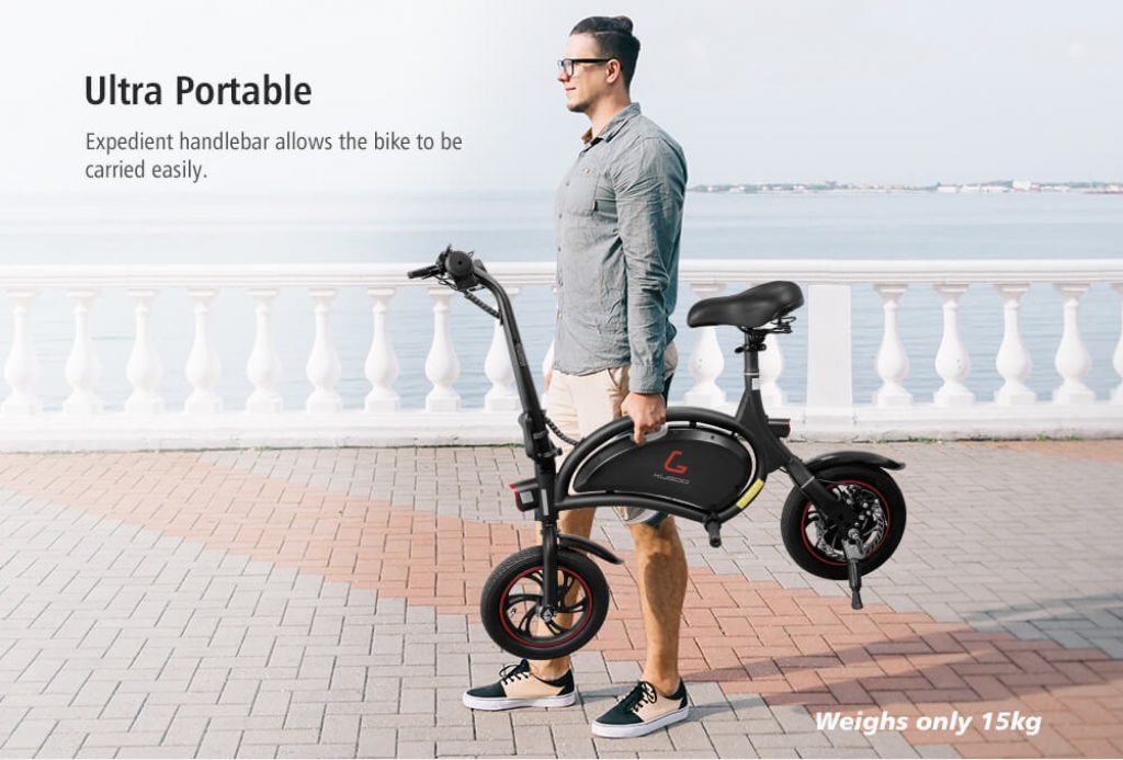 geekmaxi, coupon, geekbuying, KUGOO-Kirin-B1-Pro-Folding-Moped-Electric-Bike-E-Scooter-with-Pedals