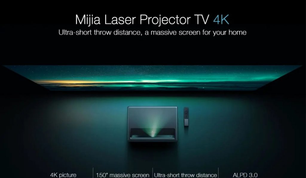 geekbuying, coupon, banggood, Xiaomi-Mi-4K-UHD-Laser-Projector